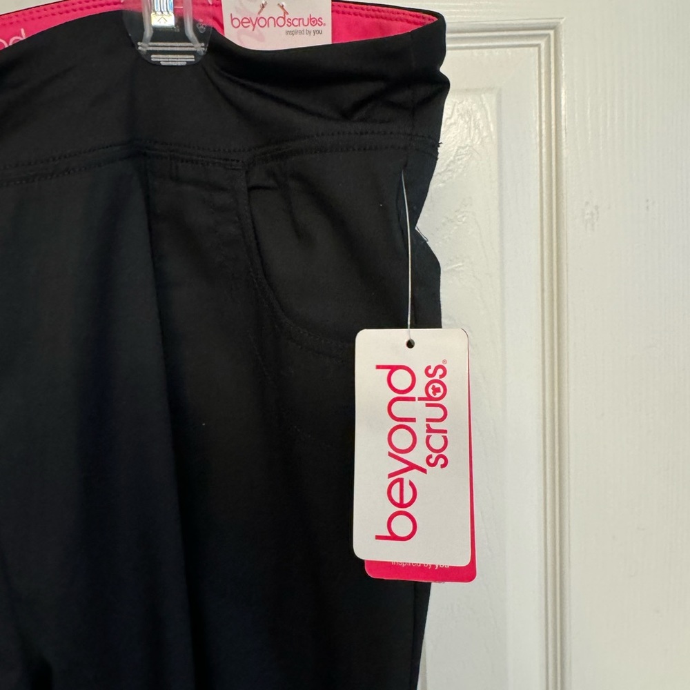 Beyond scrub pants black xl style Abby